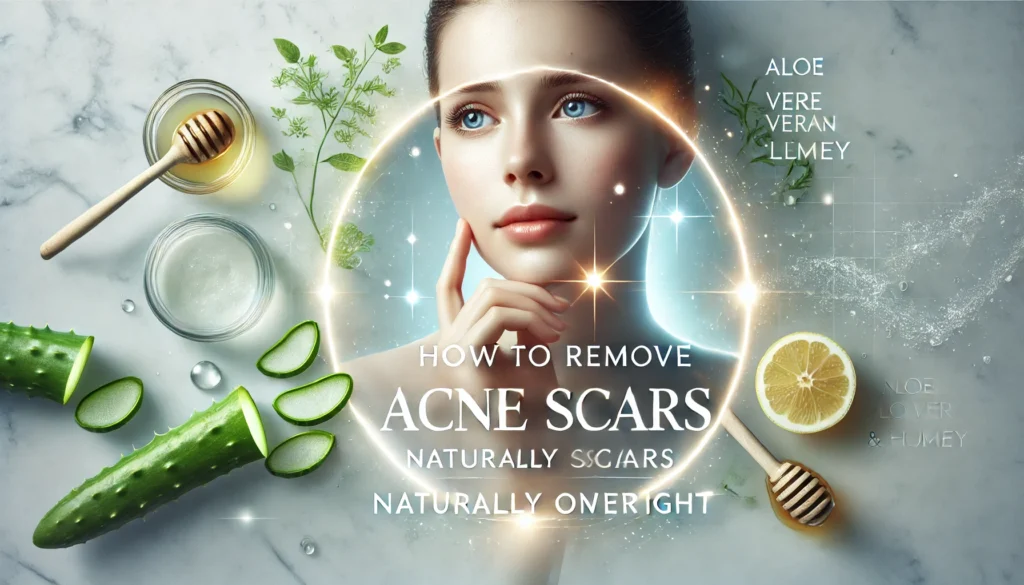 How to Remove Acne Scars Naturally Overnight